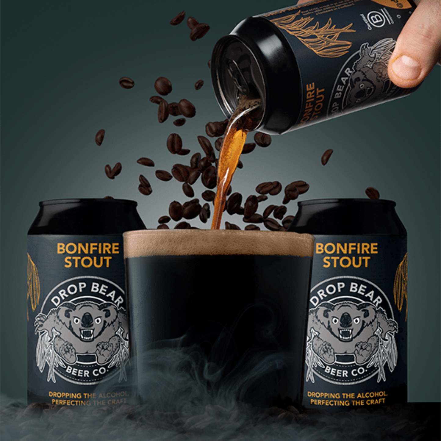 DropBearBeerCo-BonfireStoutwithGlass