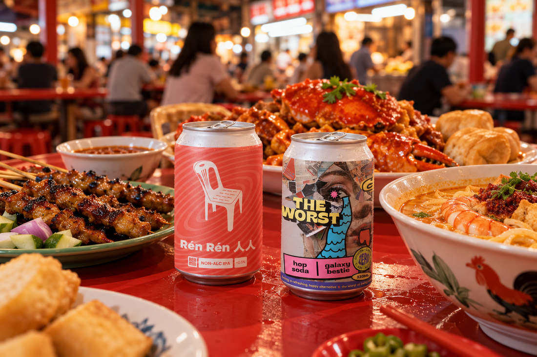 Everyone at the Table: A Drink Finally Made for Satay, Laksa and Chilli Crab