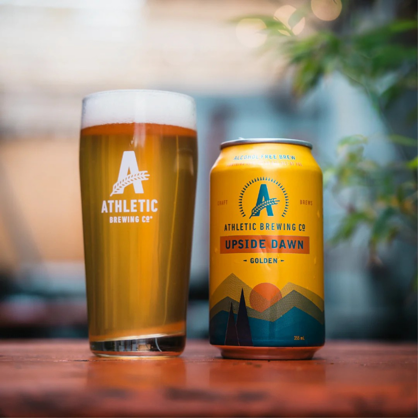 Athletic Brewing Co -Upside Dawn - Low Alcohol Golden Ale