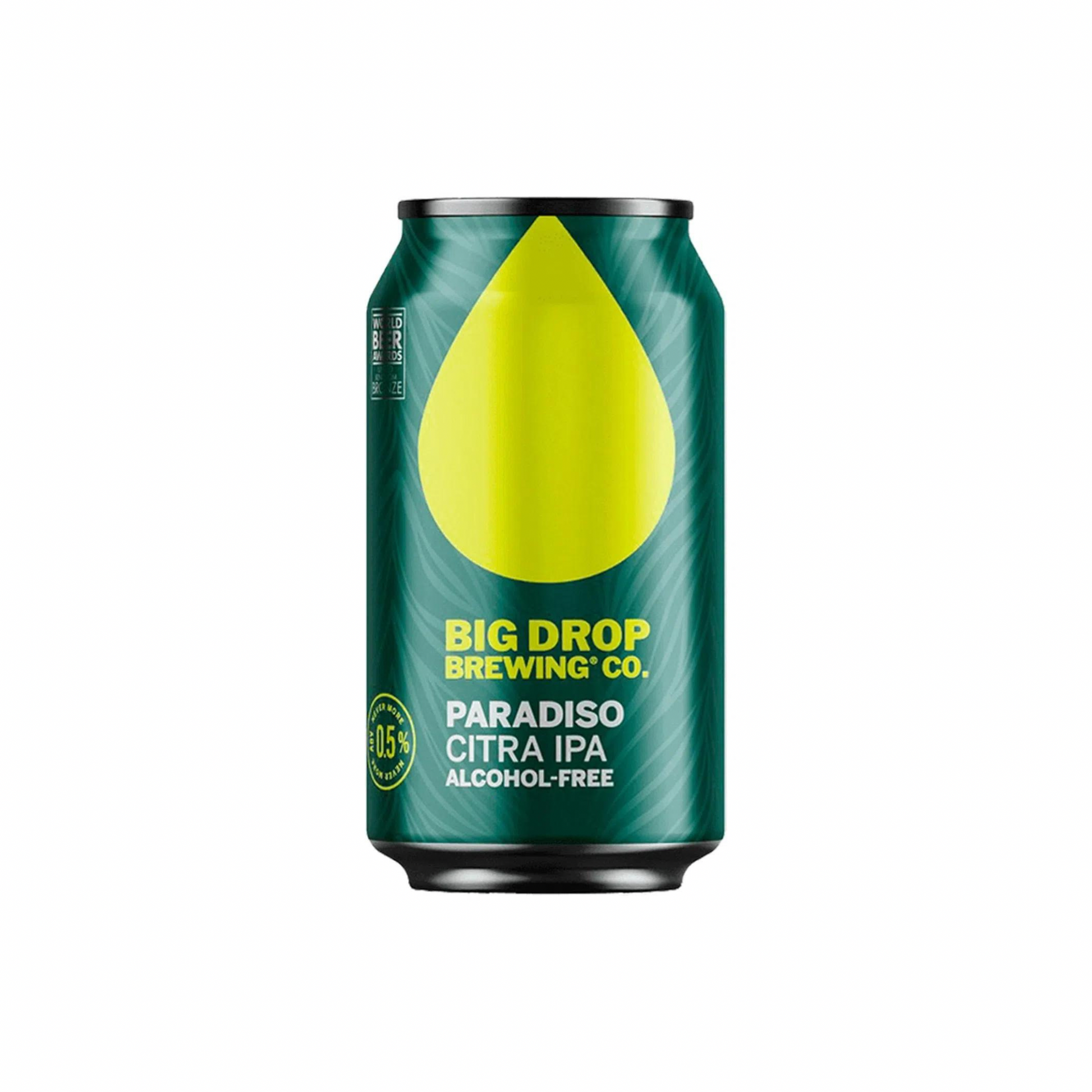 Big Drop Paradiso Citra IPA Alcohol-Free Beer