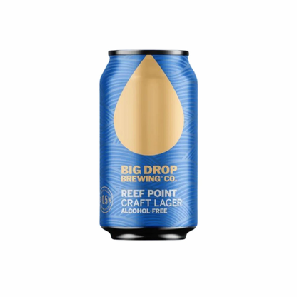 Big Drop Reef Point Craft Lager Alcohol-Free Beer