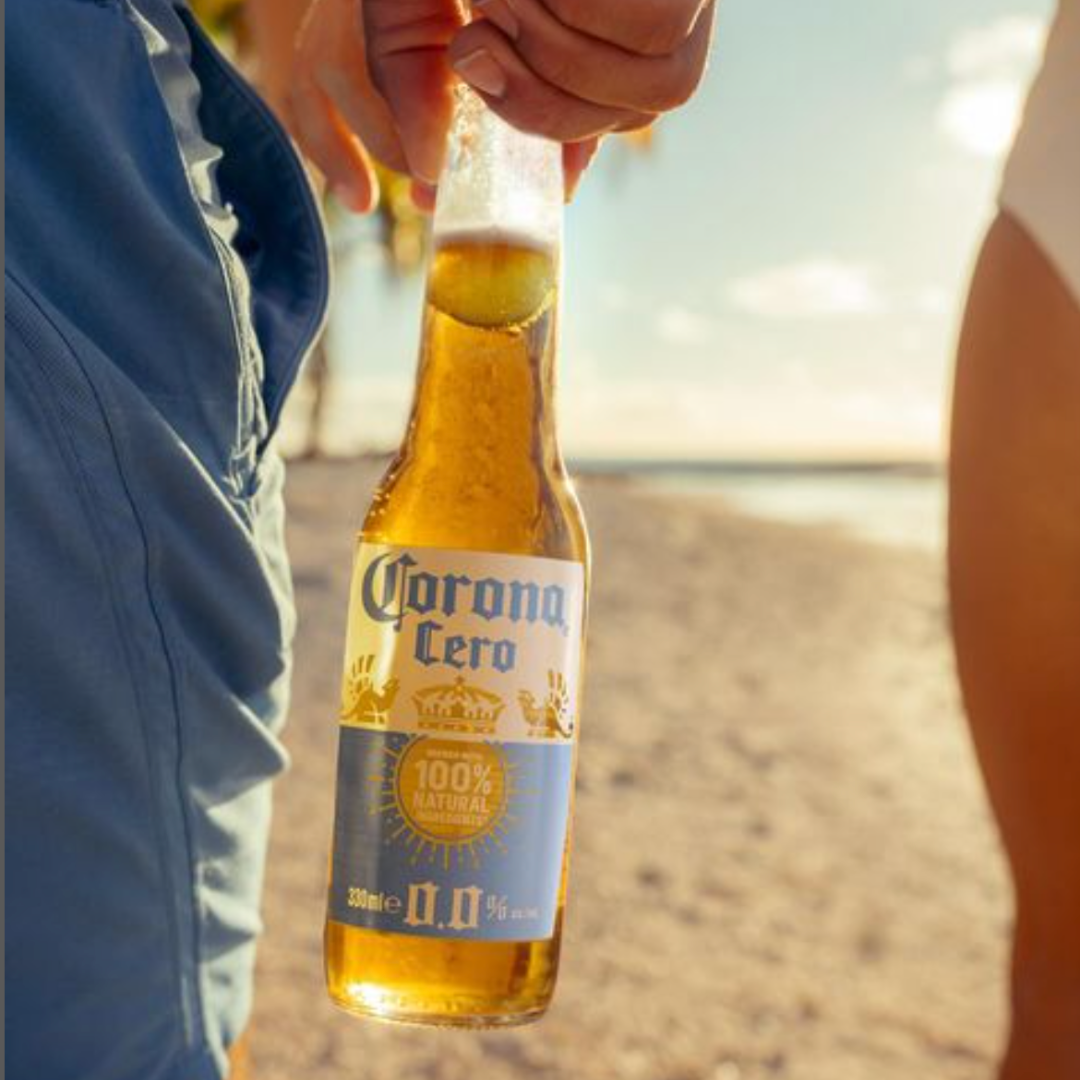 Corona-Cero-on beach