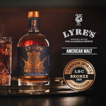 Lyre's Non-Alcoholic American Malt Bourbon London Spirits Competition Award