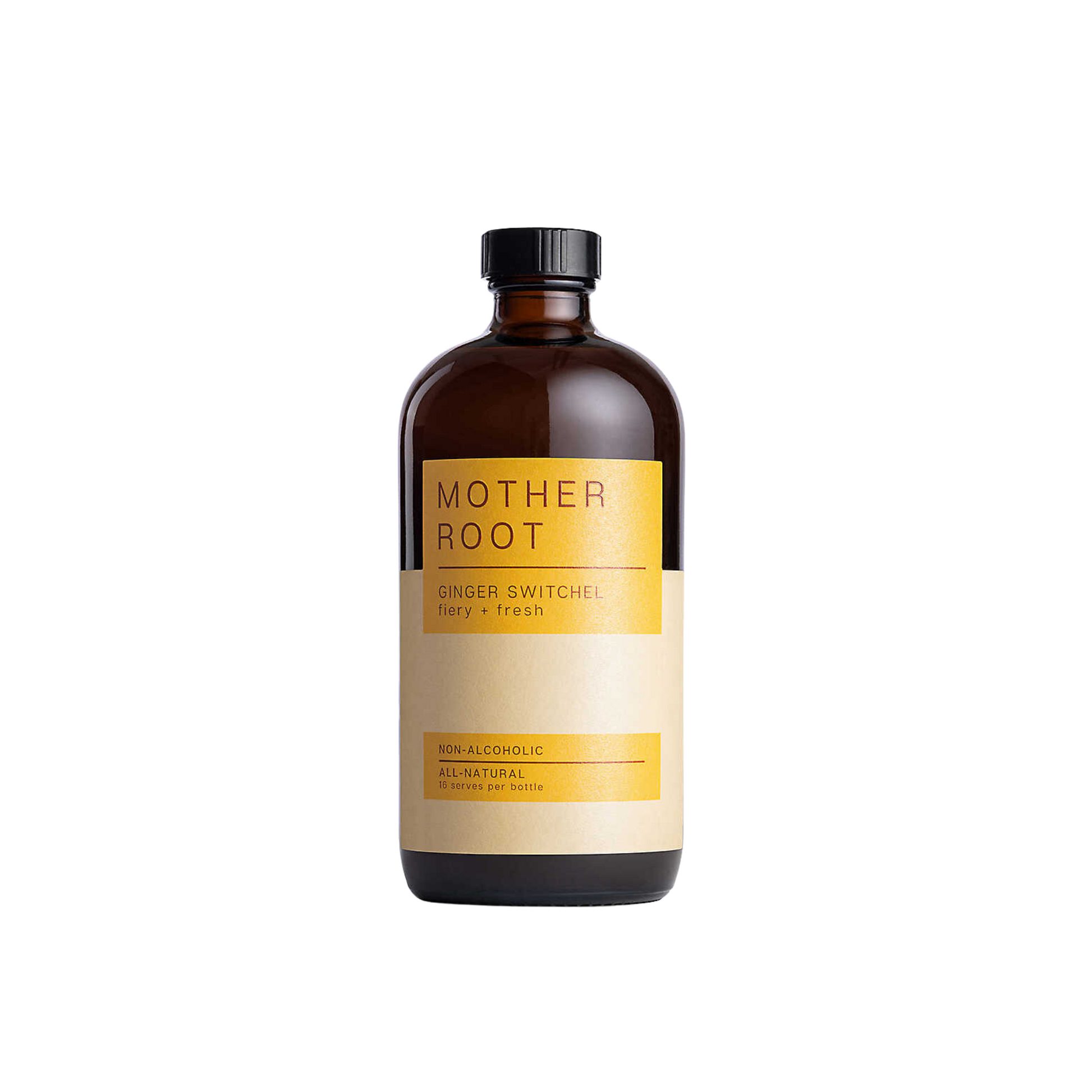 Mother Root Ginger Switchel Non-Alcoholic Aperitif