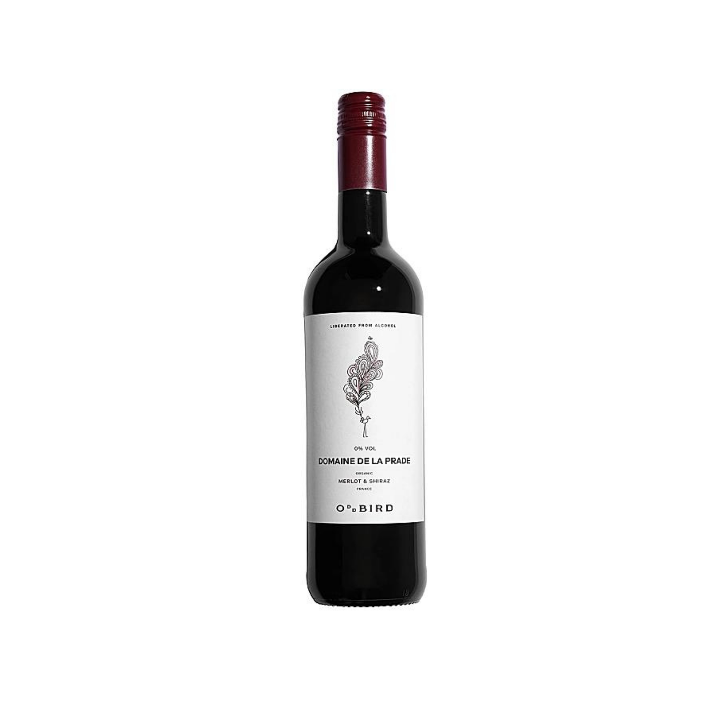 Odd Bird Domaine De La Prade Merlot & Shiraz Non Alcoholic Wine