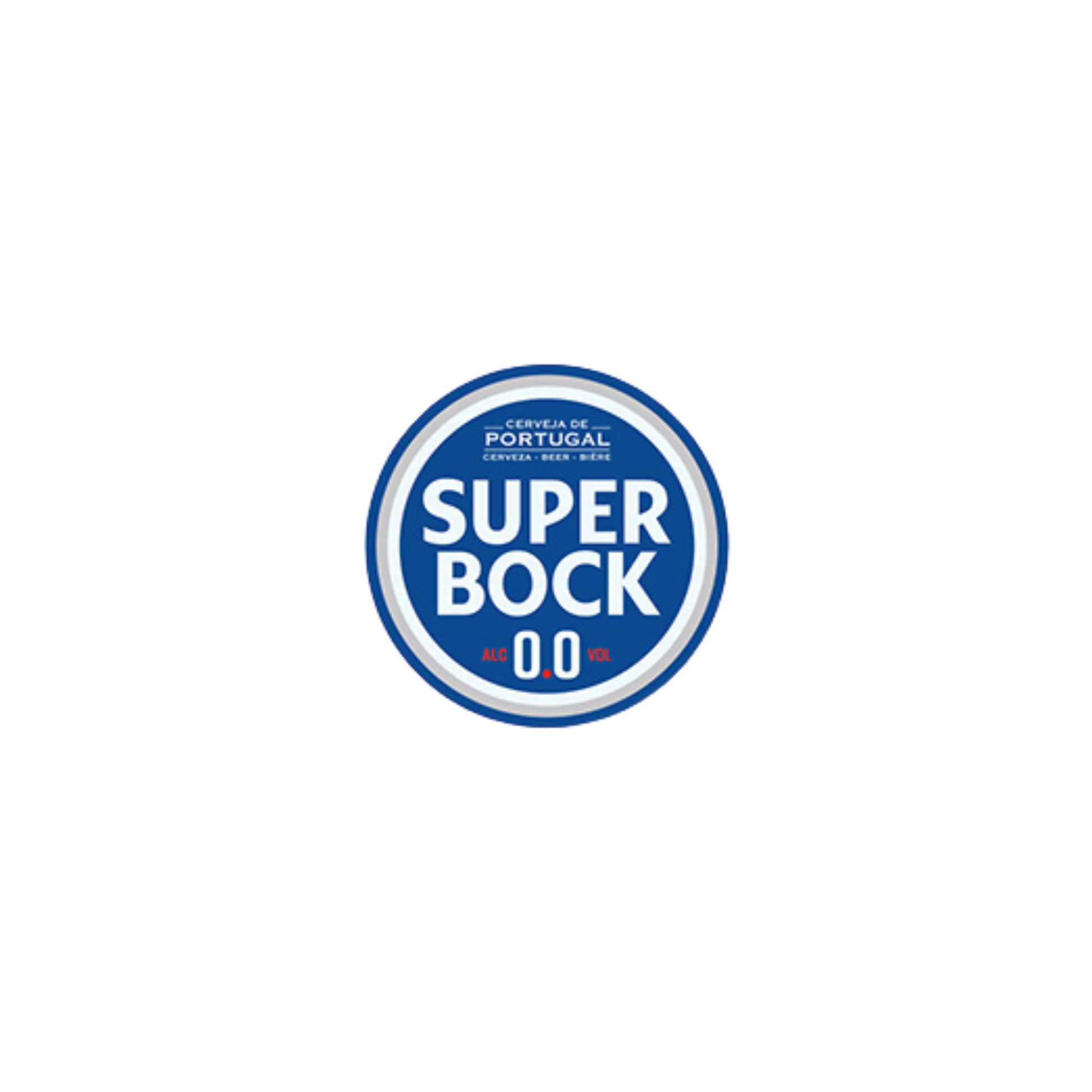 Super Bock logo on a white background