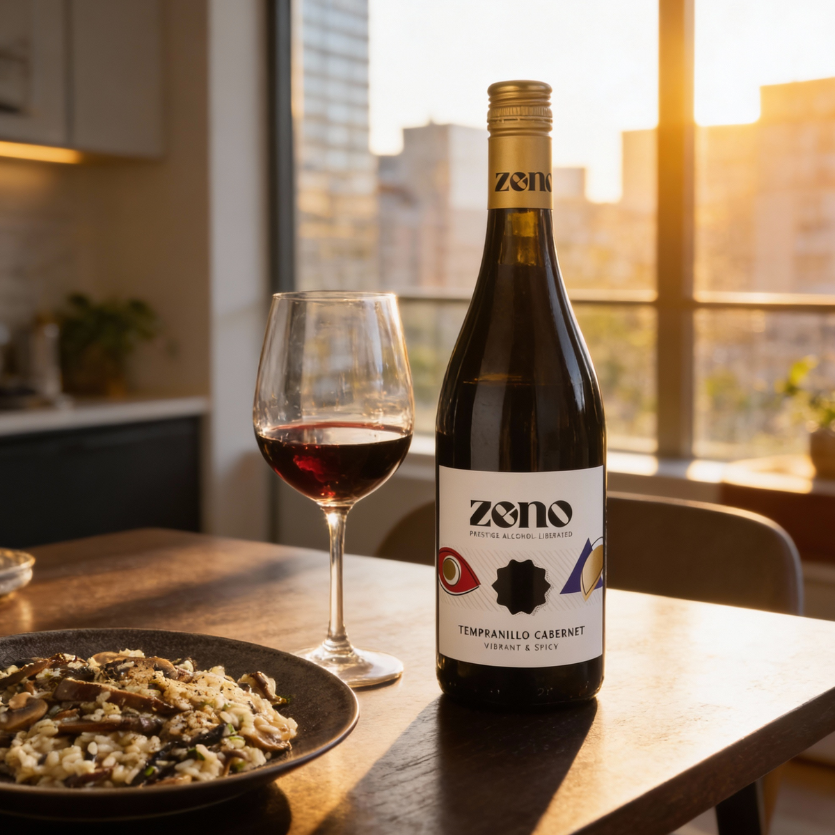 Zeno Red with food 